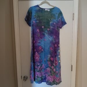 Vintage Floral La Cera Dress